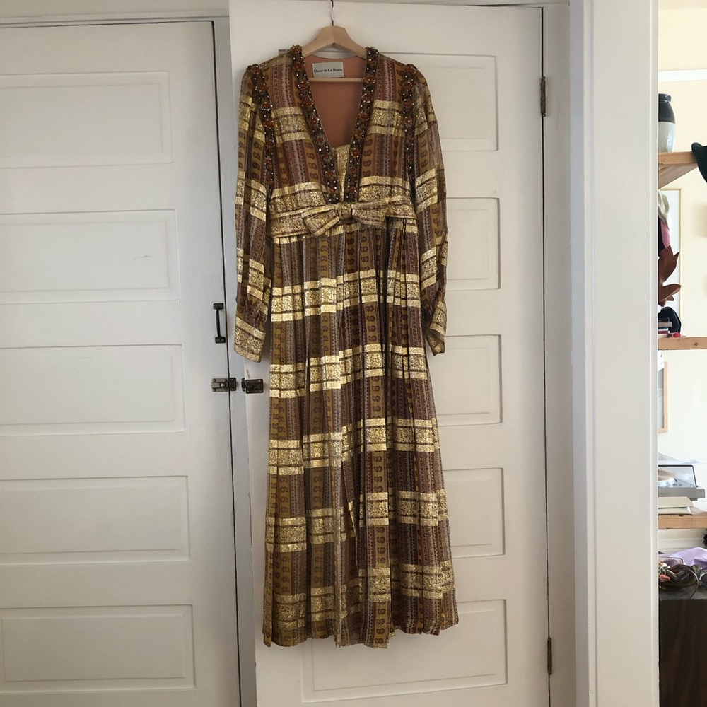 1960’s Vintage Oscar de la Renta Gown